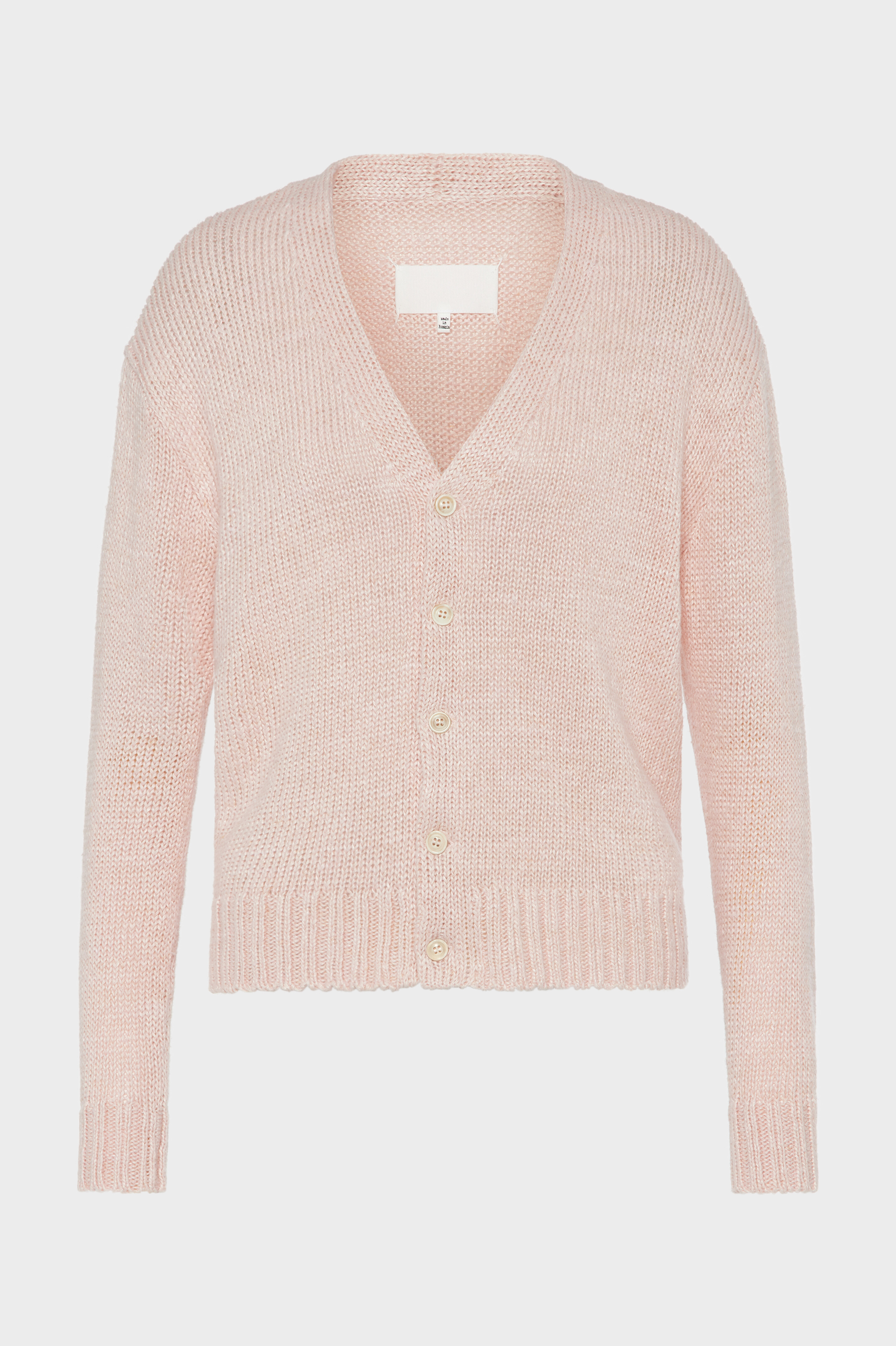 Gardening hemp knit cardigan