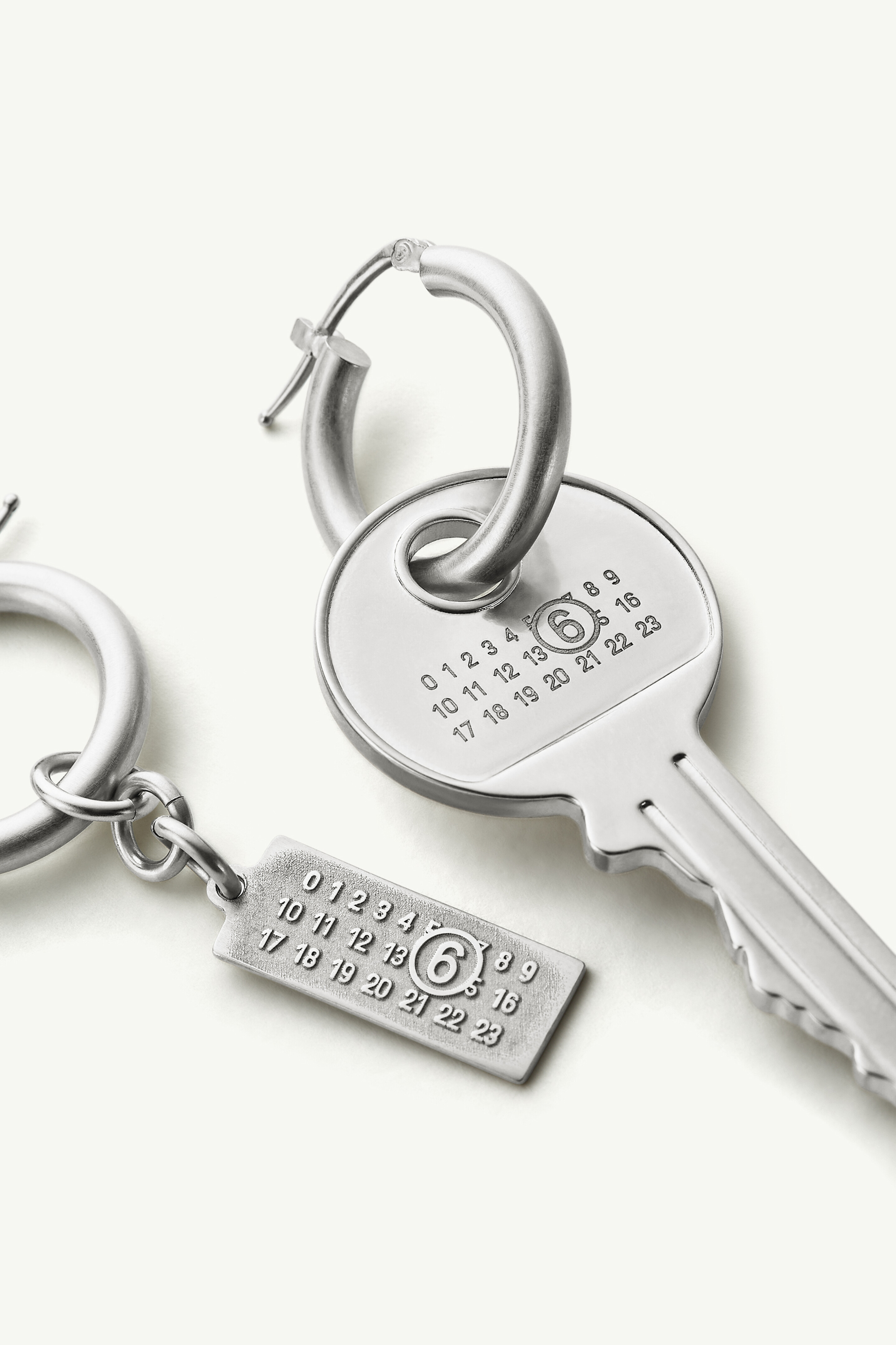 Tag and Key Earrings | Maison Margiela