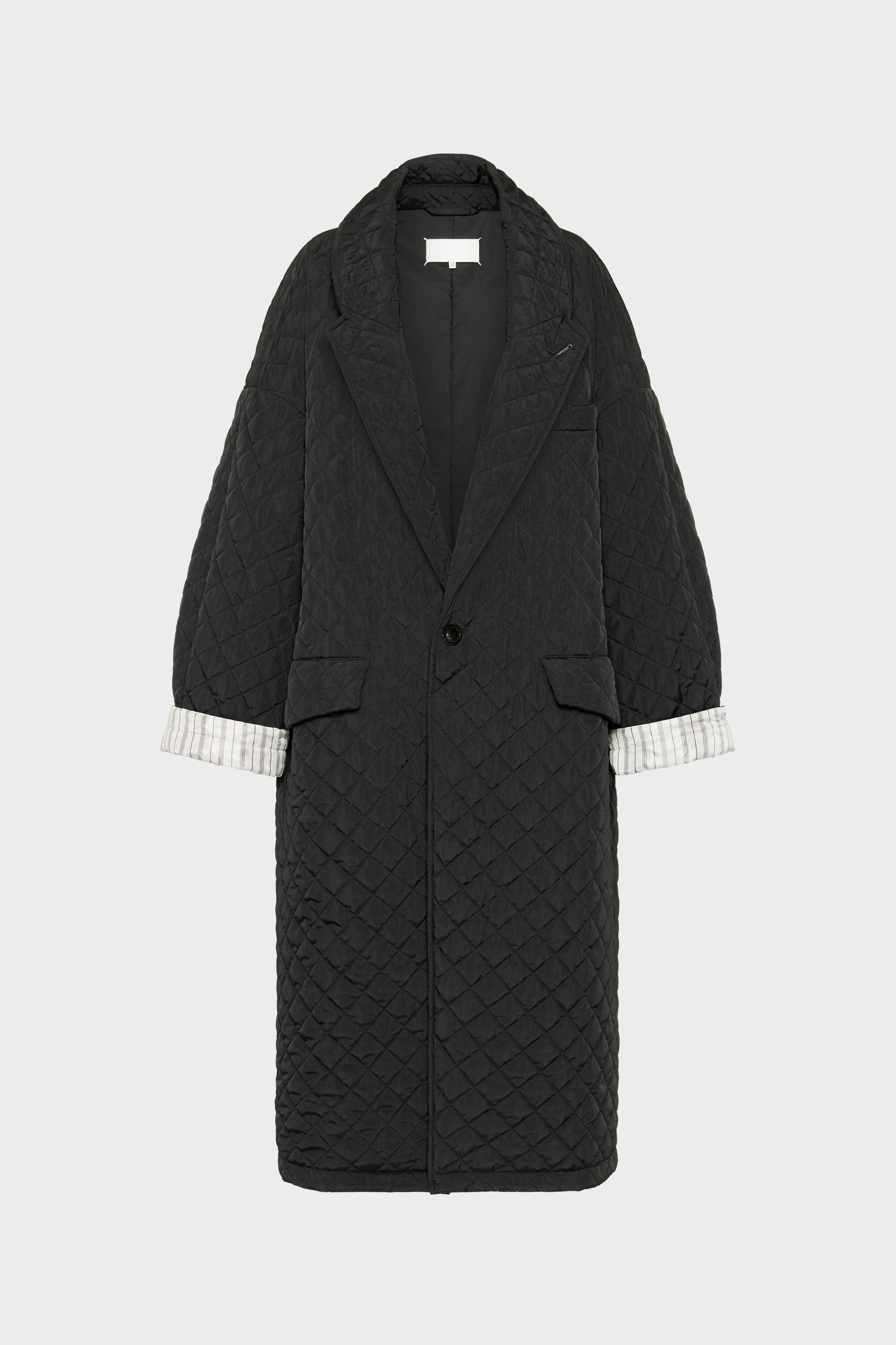 QUILTED COCOONING COAT