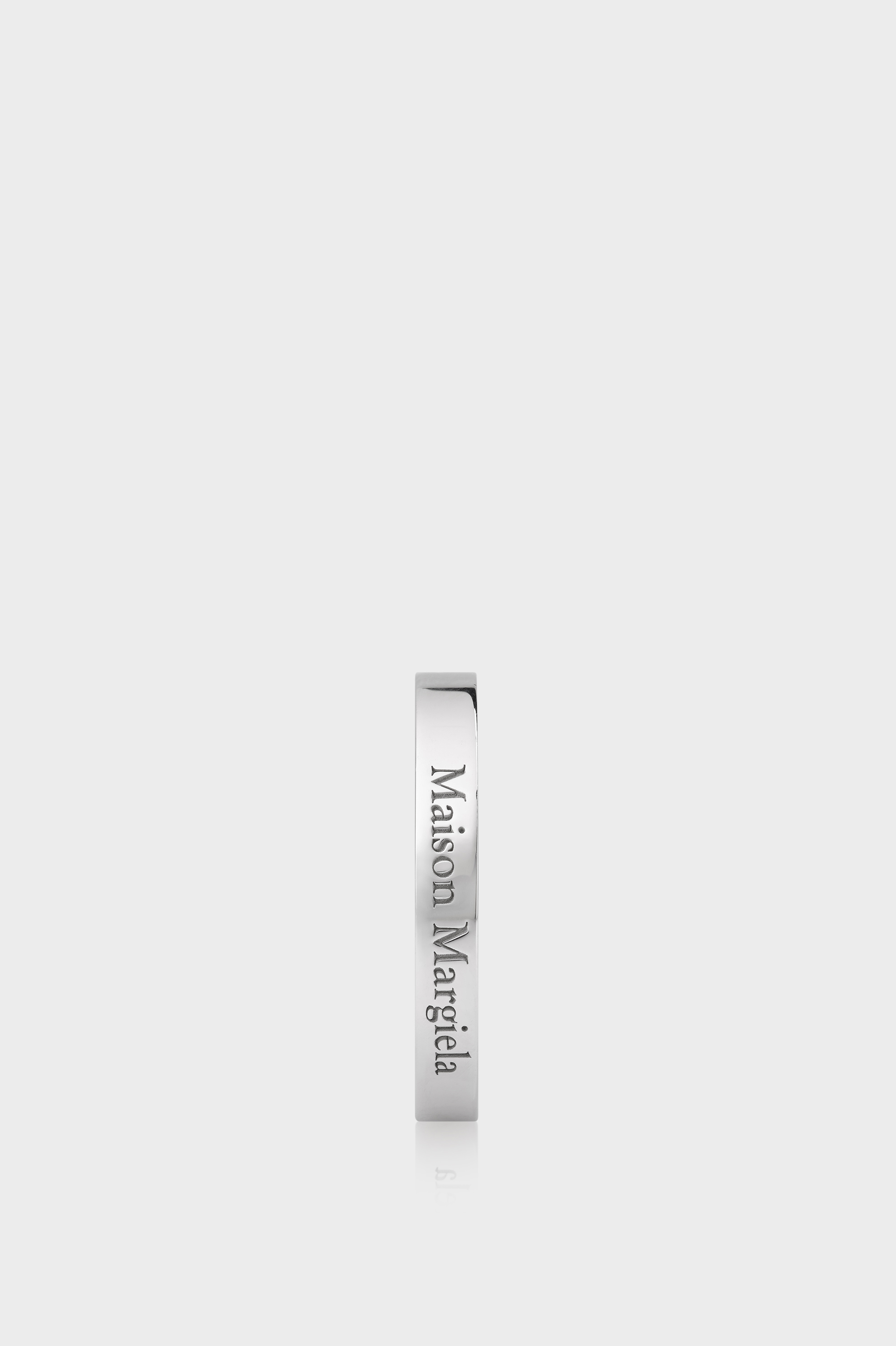 Silver Logo ring | Maison Margiela Official