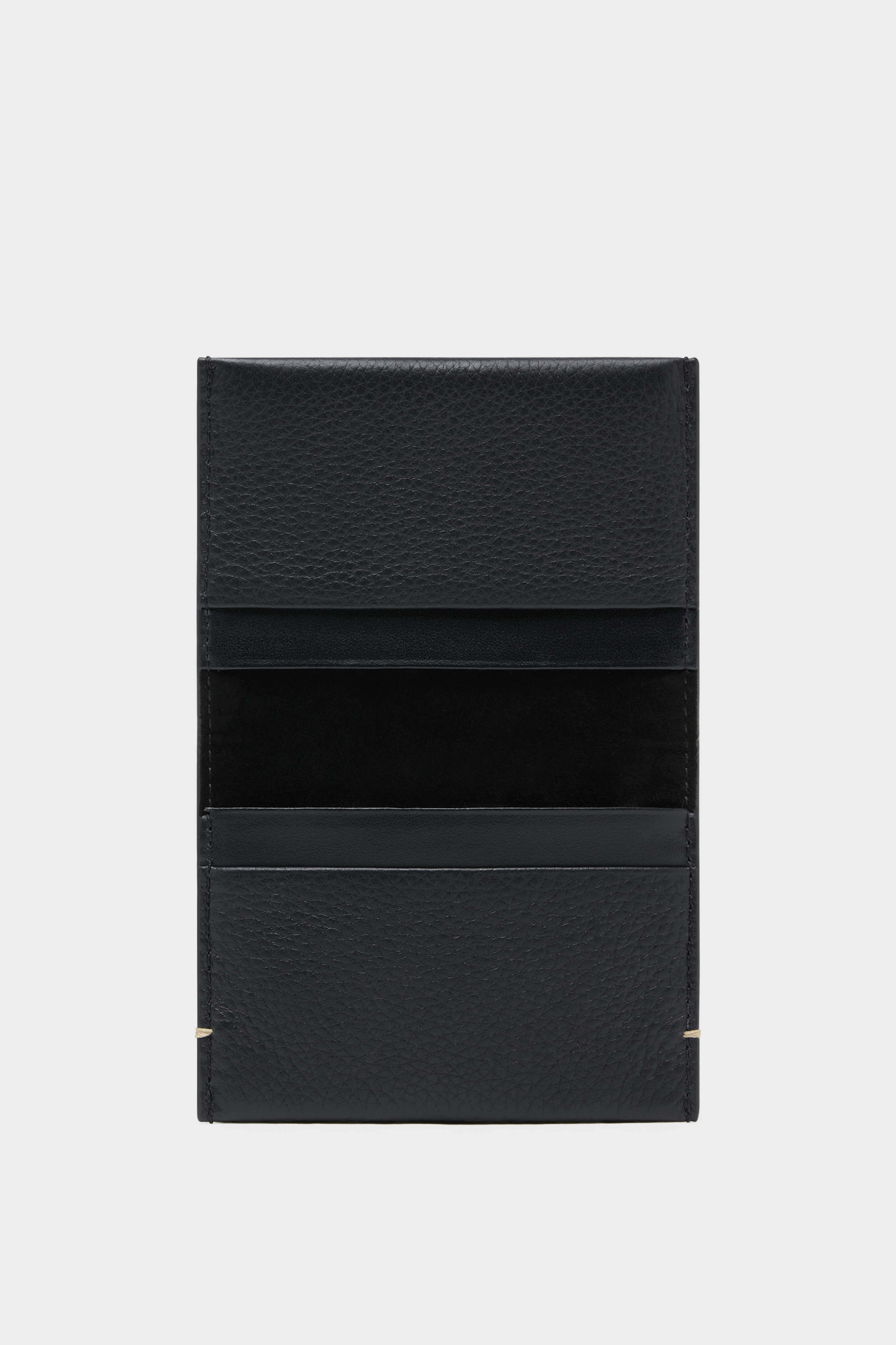 Black Calf Leather Dress-Age Cardholder | Maison Margiela