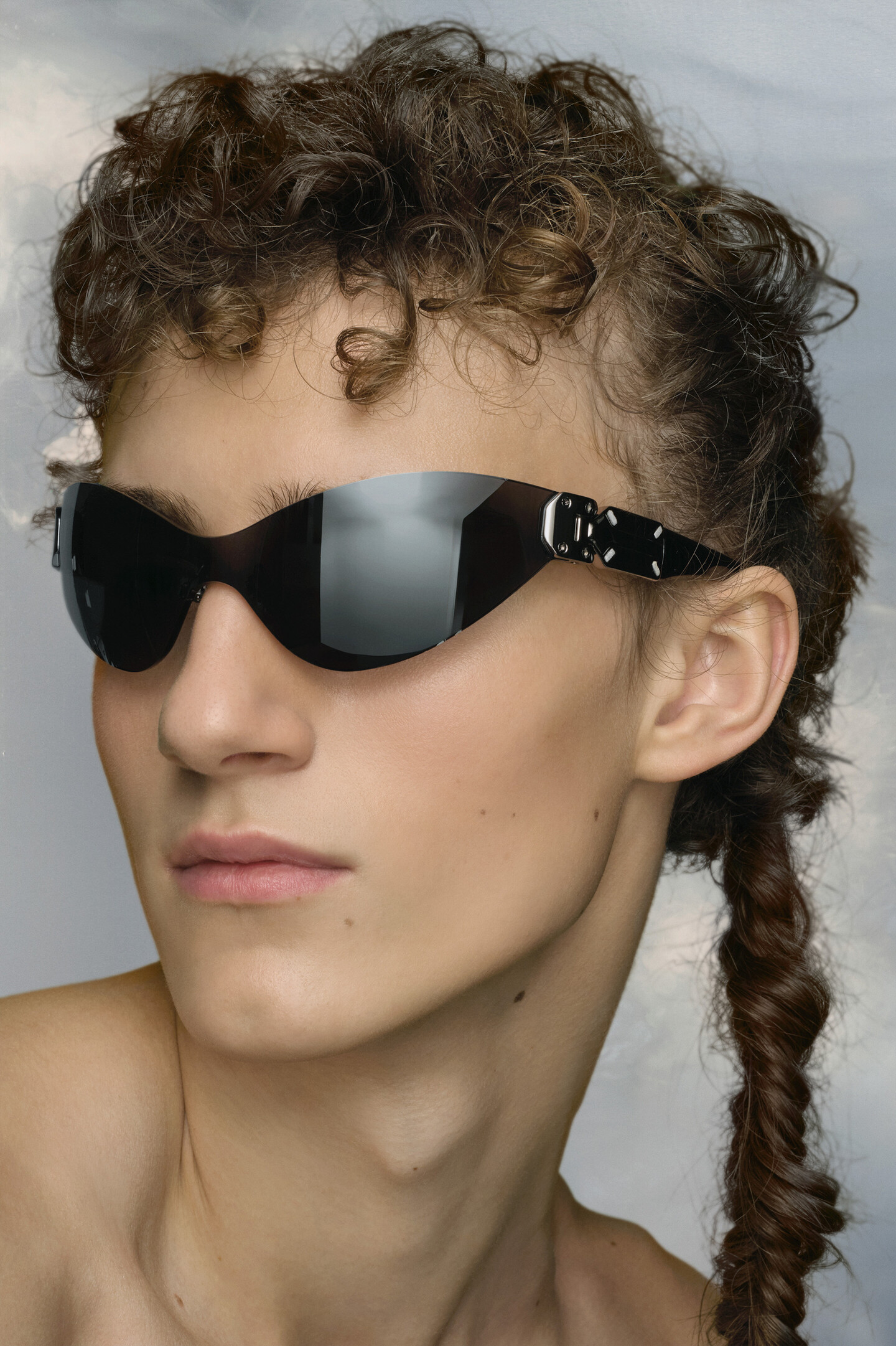 Silver and black MM X Gentle Monster MM103 | Maison Margiela Official