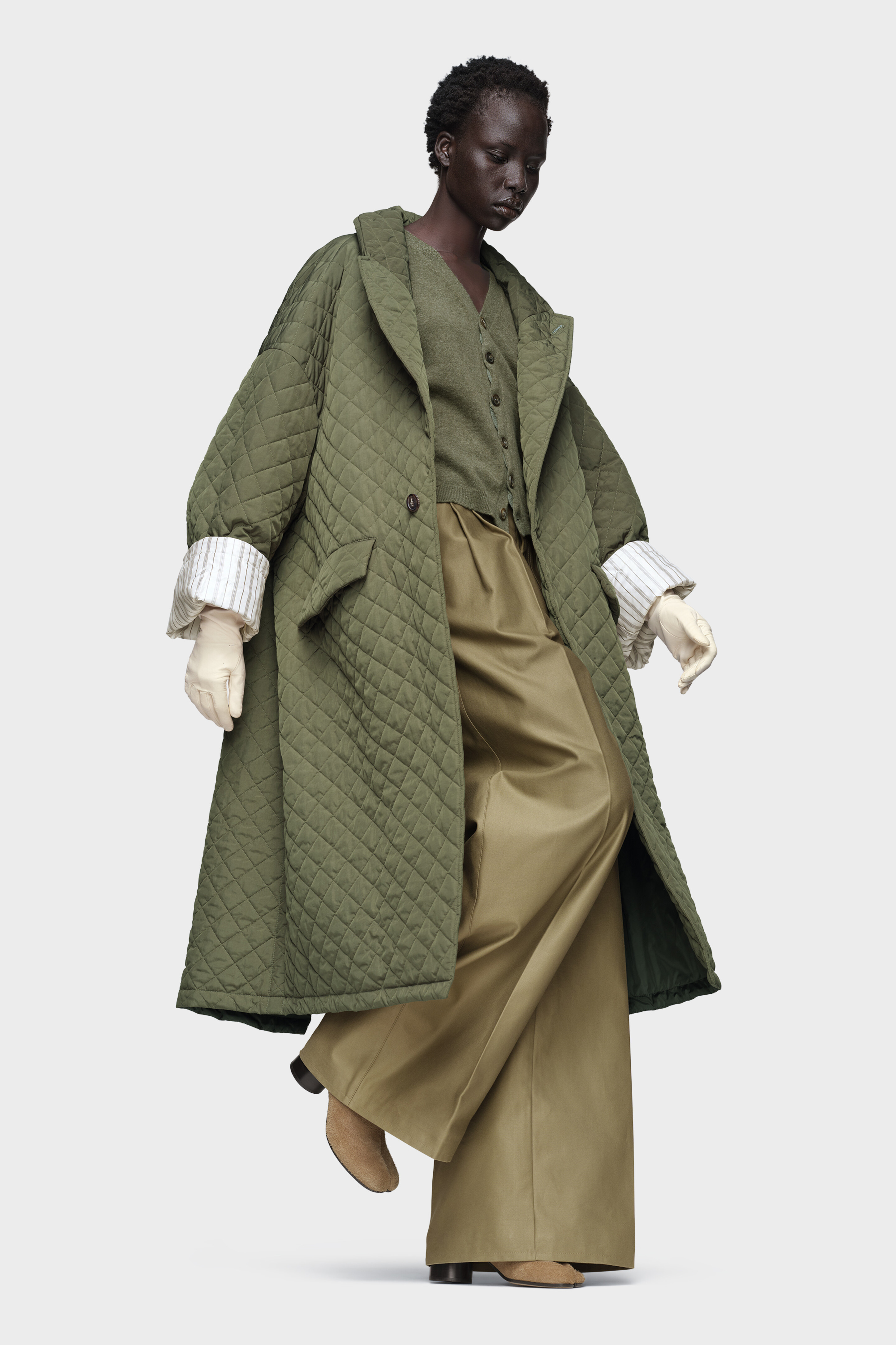 キルテッドコート