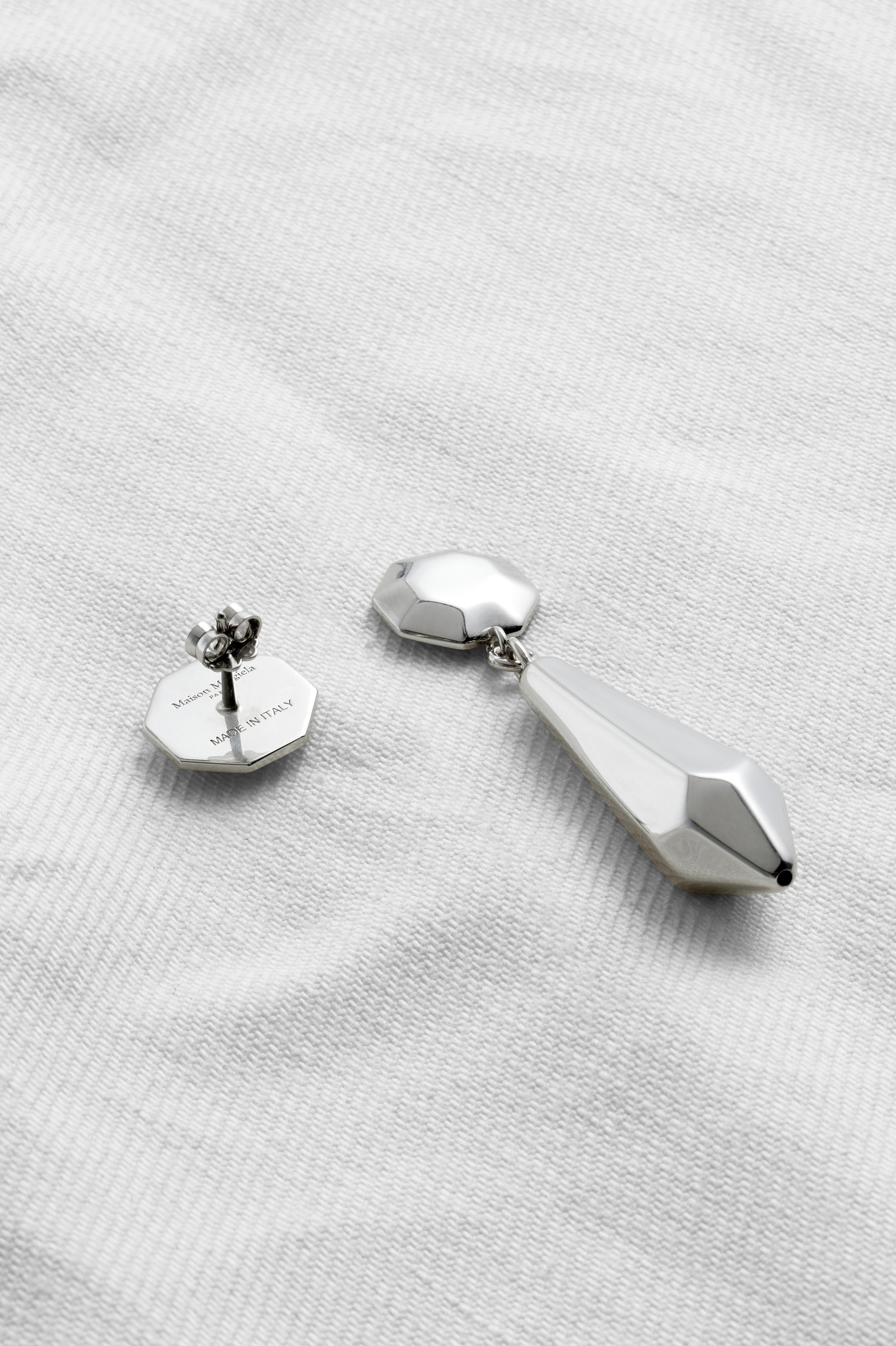 Silver Chandelier Stud Earrings | Maison Margiela Official