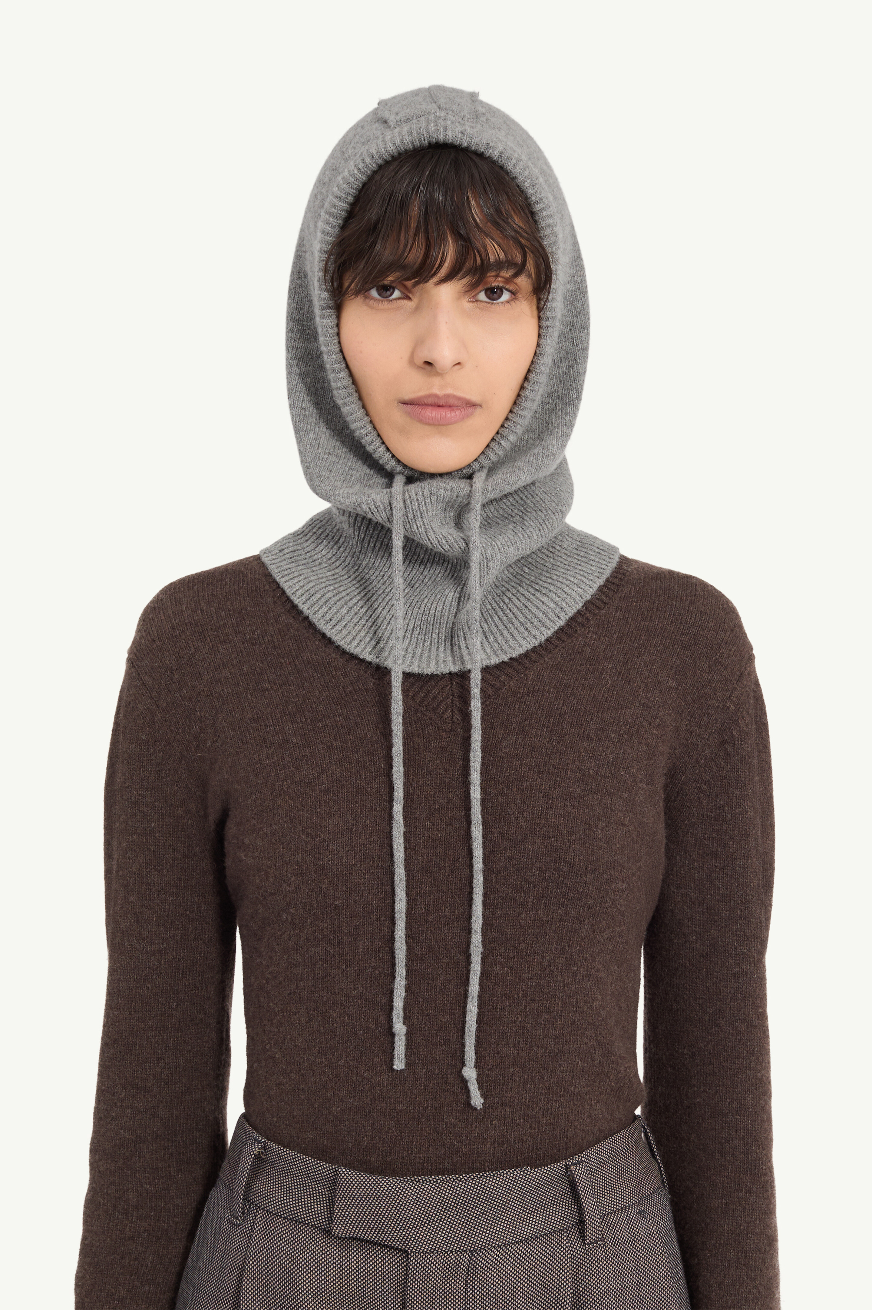 Knit hood