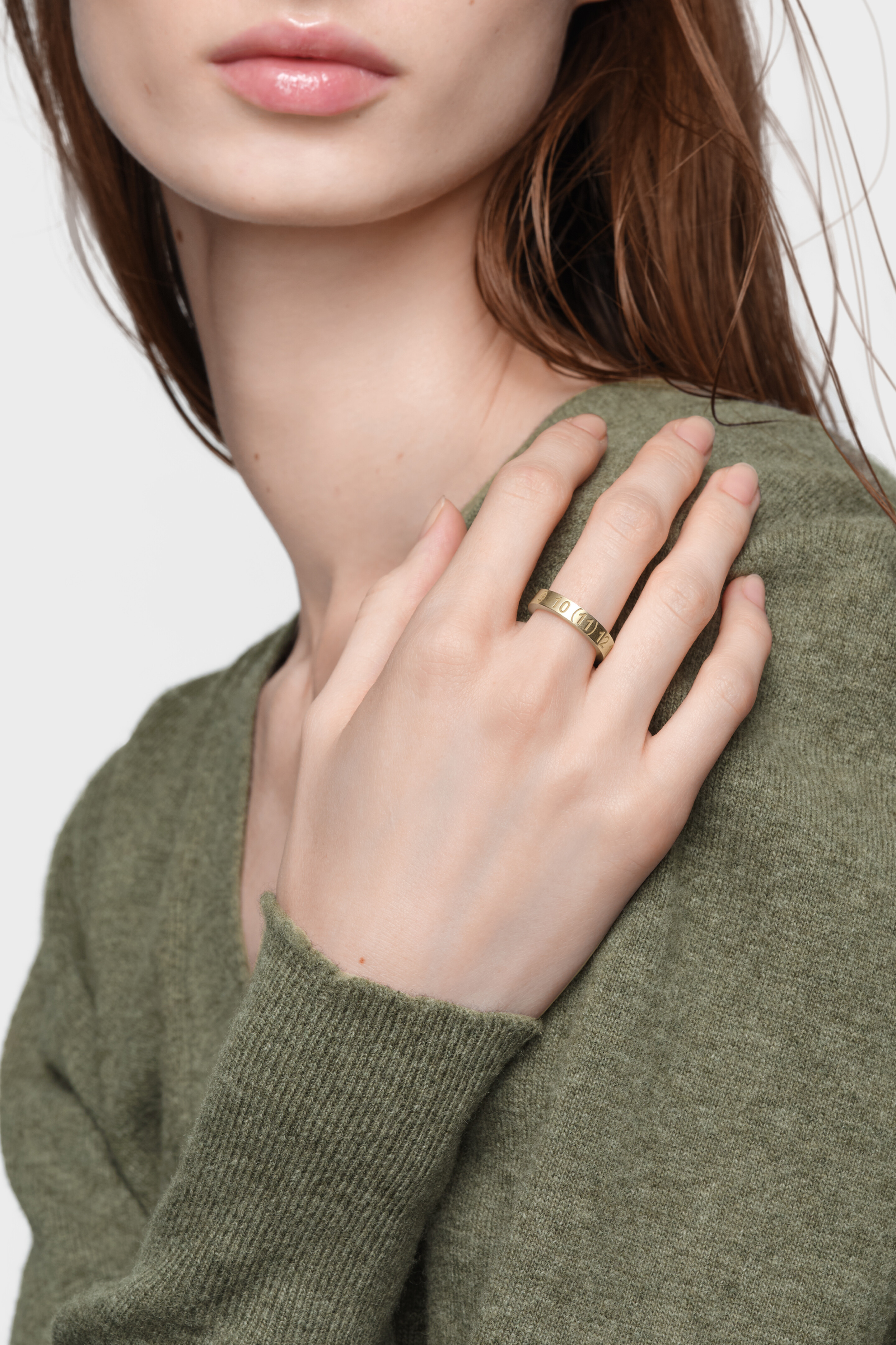 Maison Margiela | メゾンマルジェラ NUMBER RING Band Ring: Numerical Ring | Maison Margiela