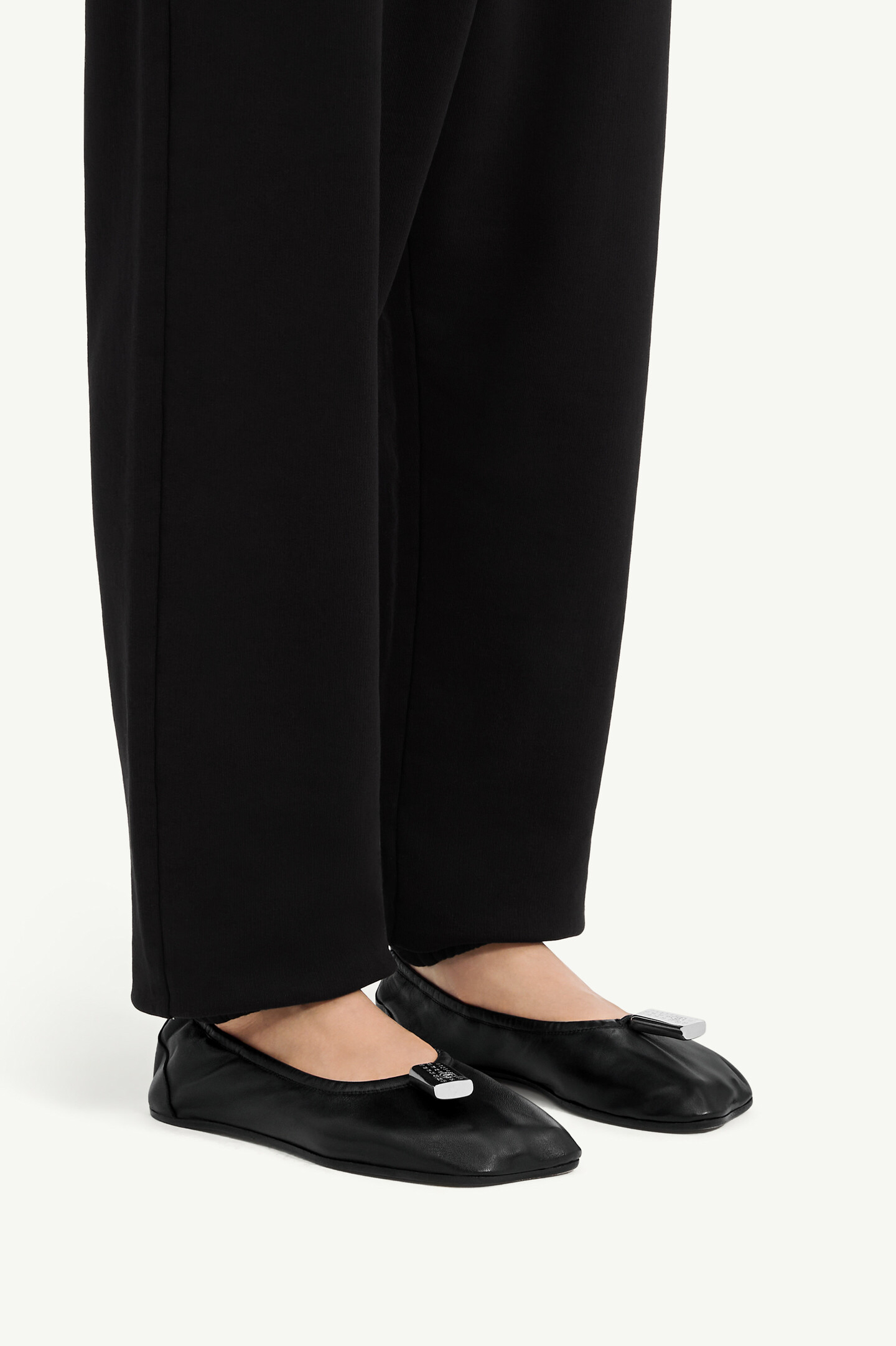 新品/未使用 MM6 MAISON MARGIELA BALLET SHOE Black Numeric anatomic ballerina | MM6 Official