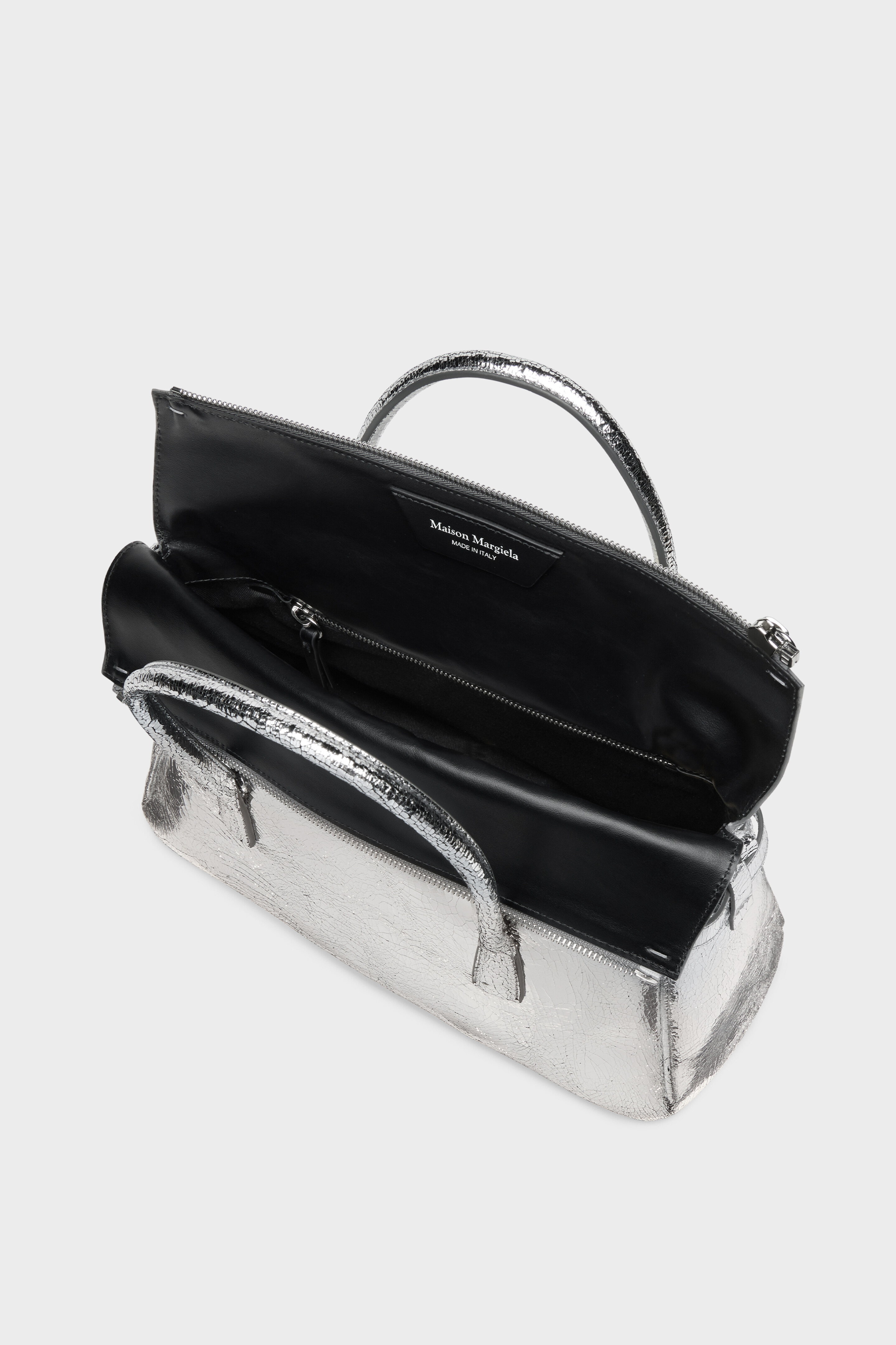 Silver 5AC East West Handbag Medium | Maison Margiela Official