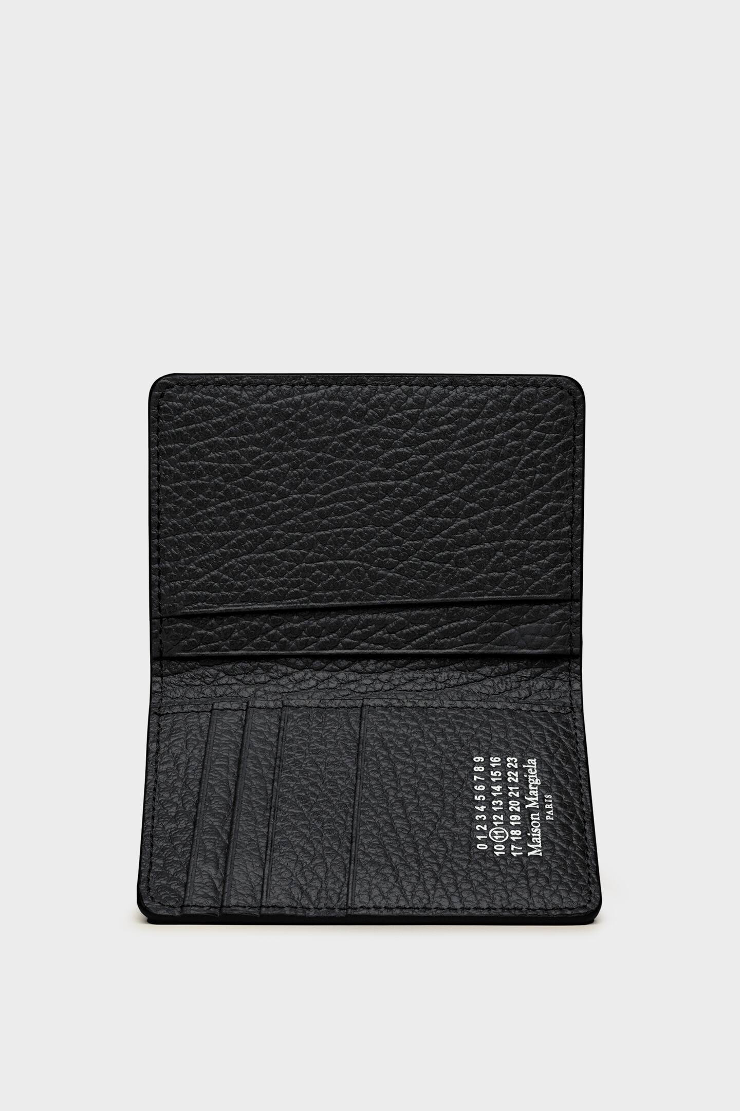 Black Four stitches cardholder | Maison Margiela Official