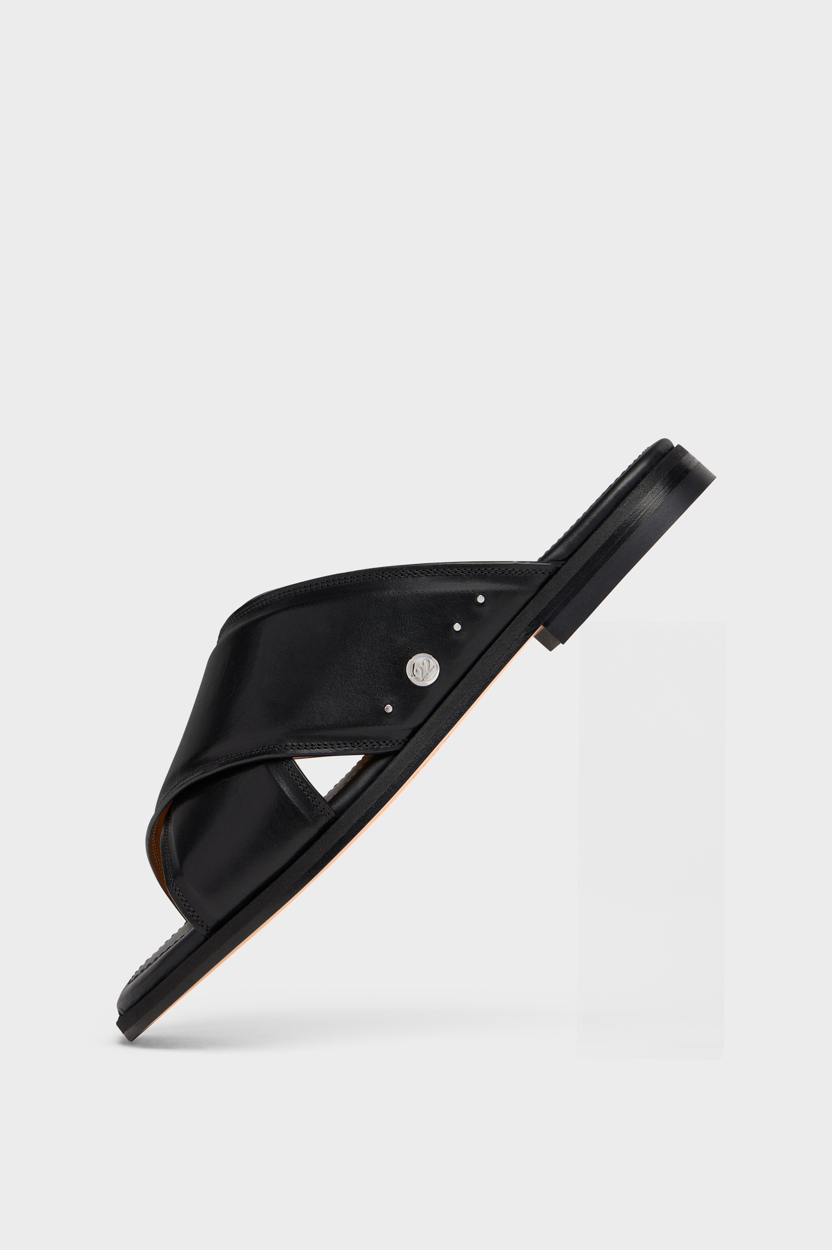 Black Tabi Numbers Crossed Sandal | Maison Margiela Official