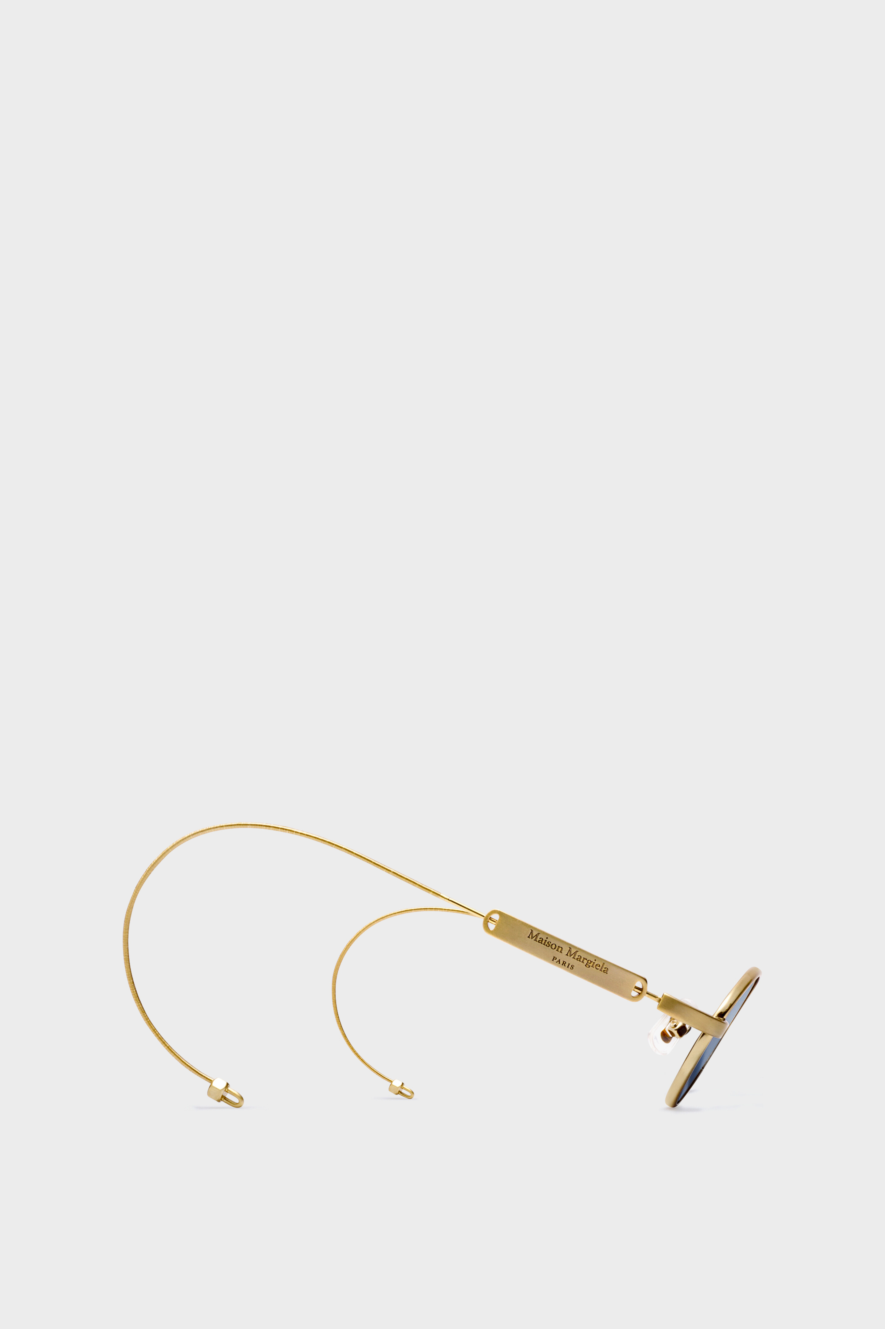Gold Oval Sunglasses | Maison Margiela x Gentle Monster​