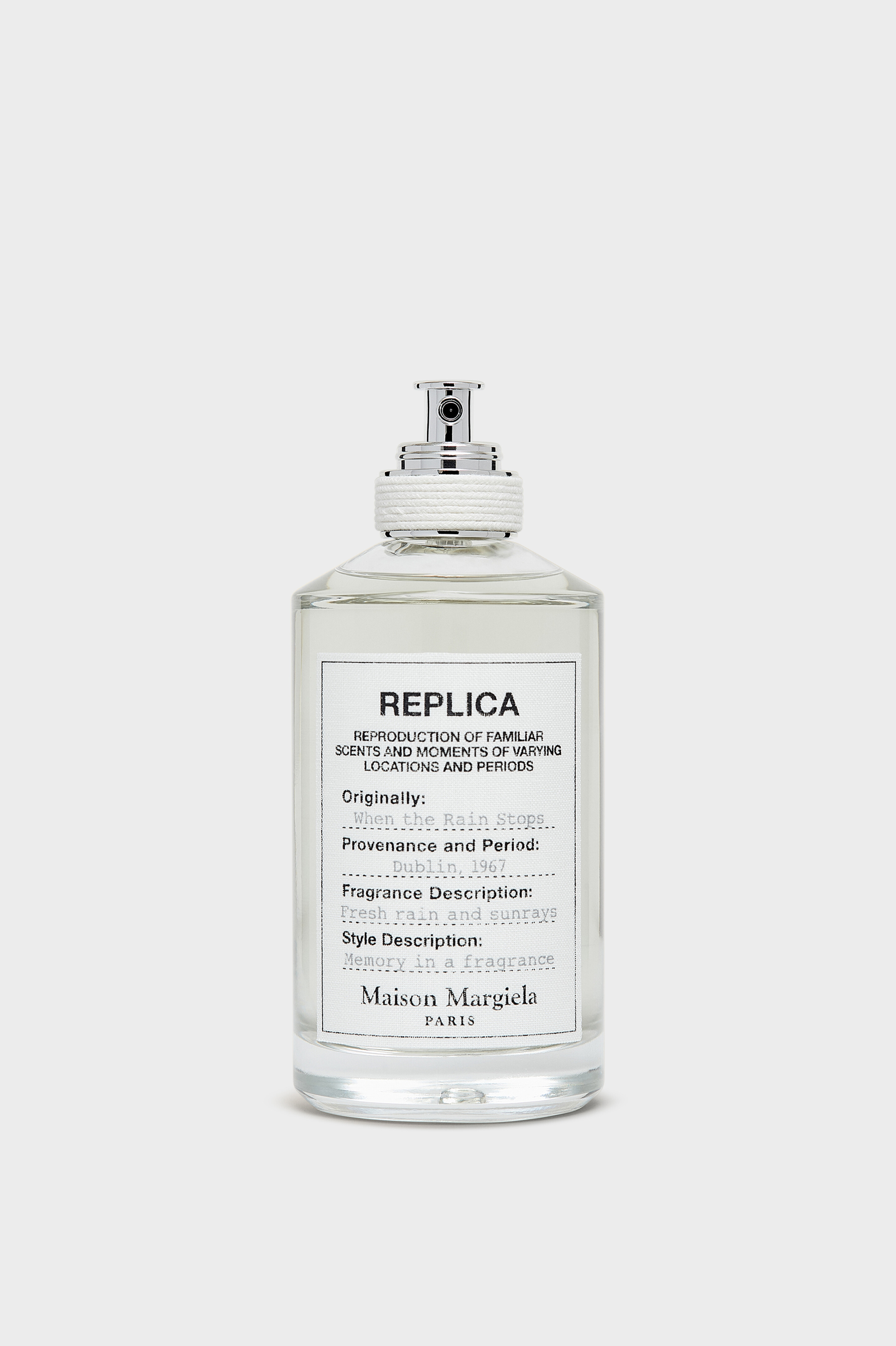 Maison Margiela REPLICA 香水 100ml値下げ⭕️ Replica When The Rain Stops オードトワレ｜Maison Margiela