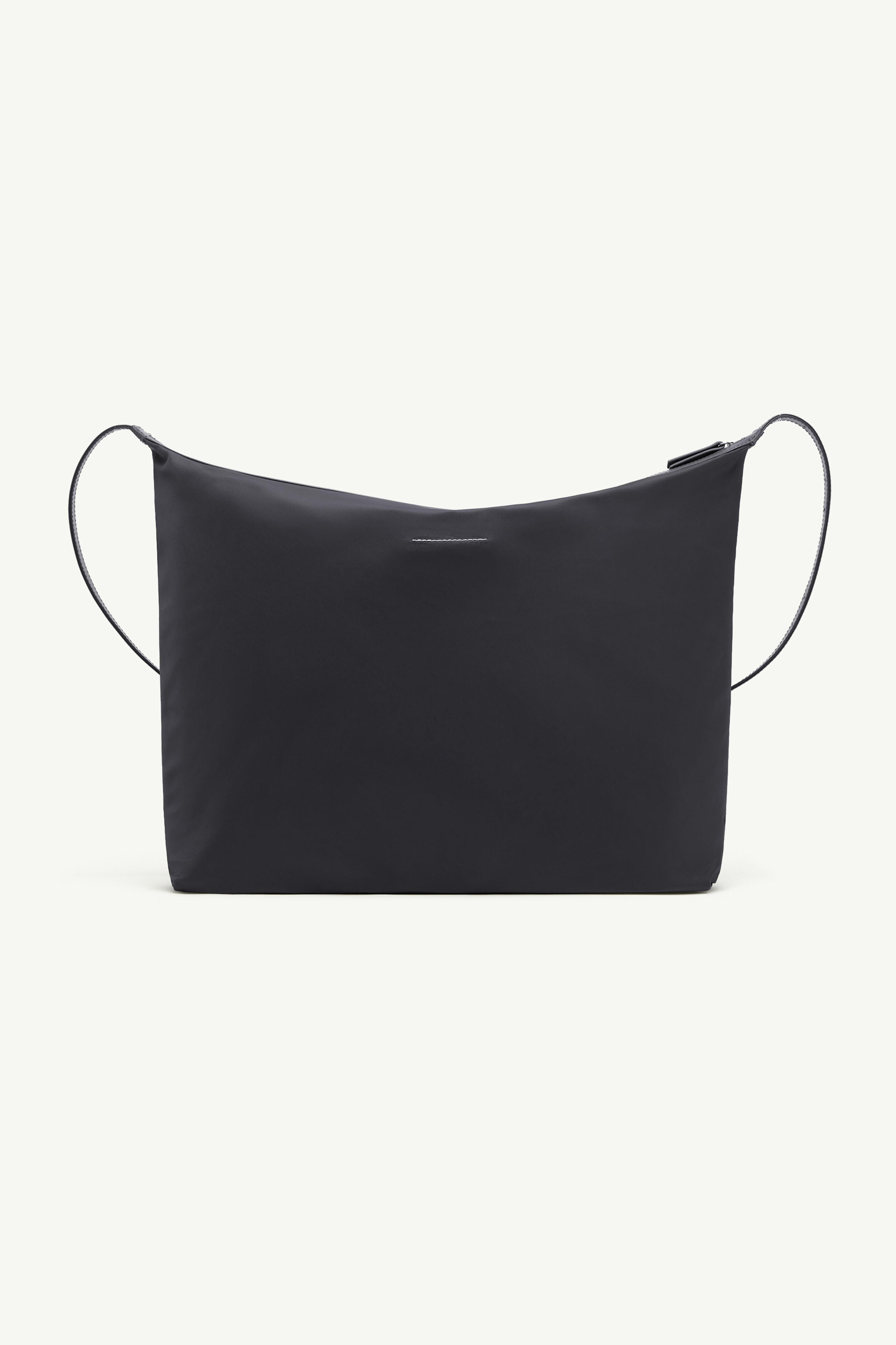 Black Nylon twill crossbody bag | MM6 Official