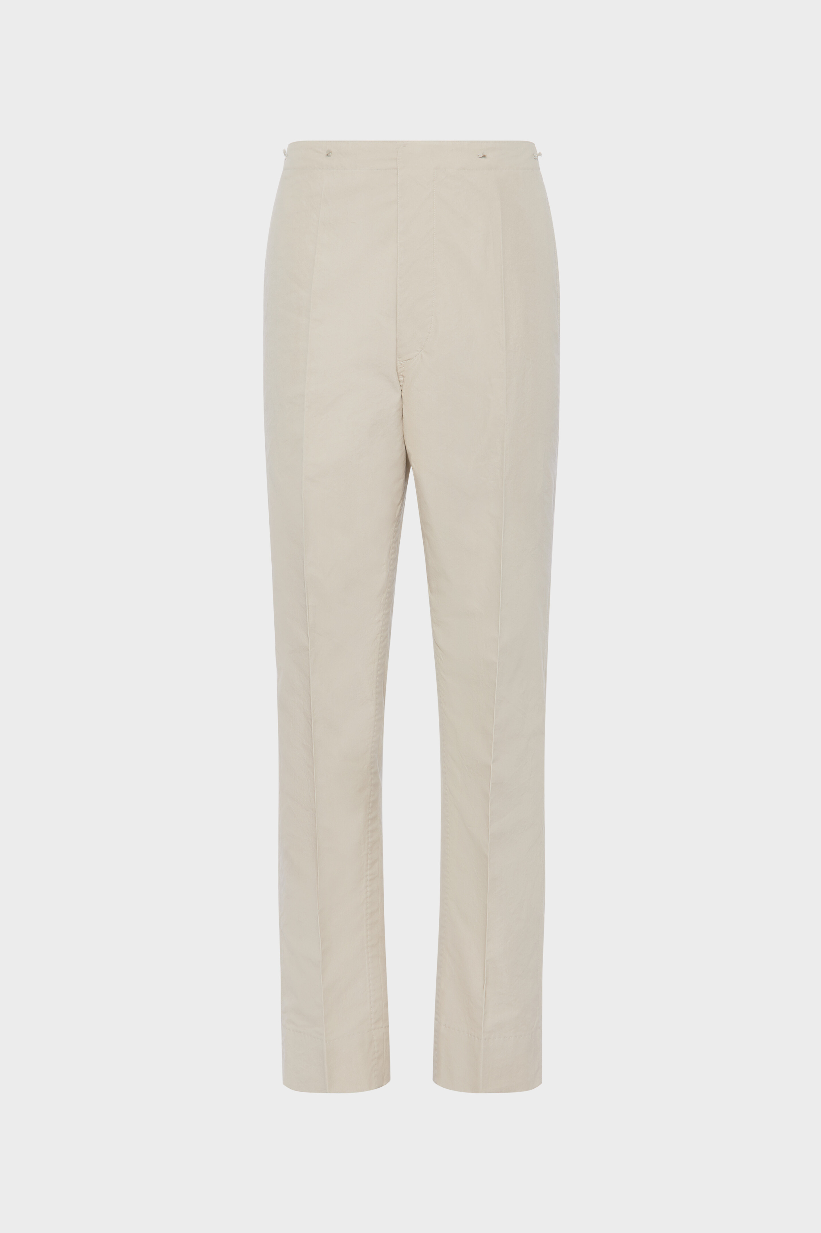 Creased Cotton silk trousers