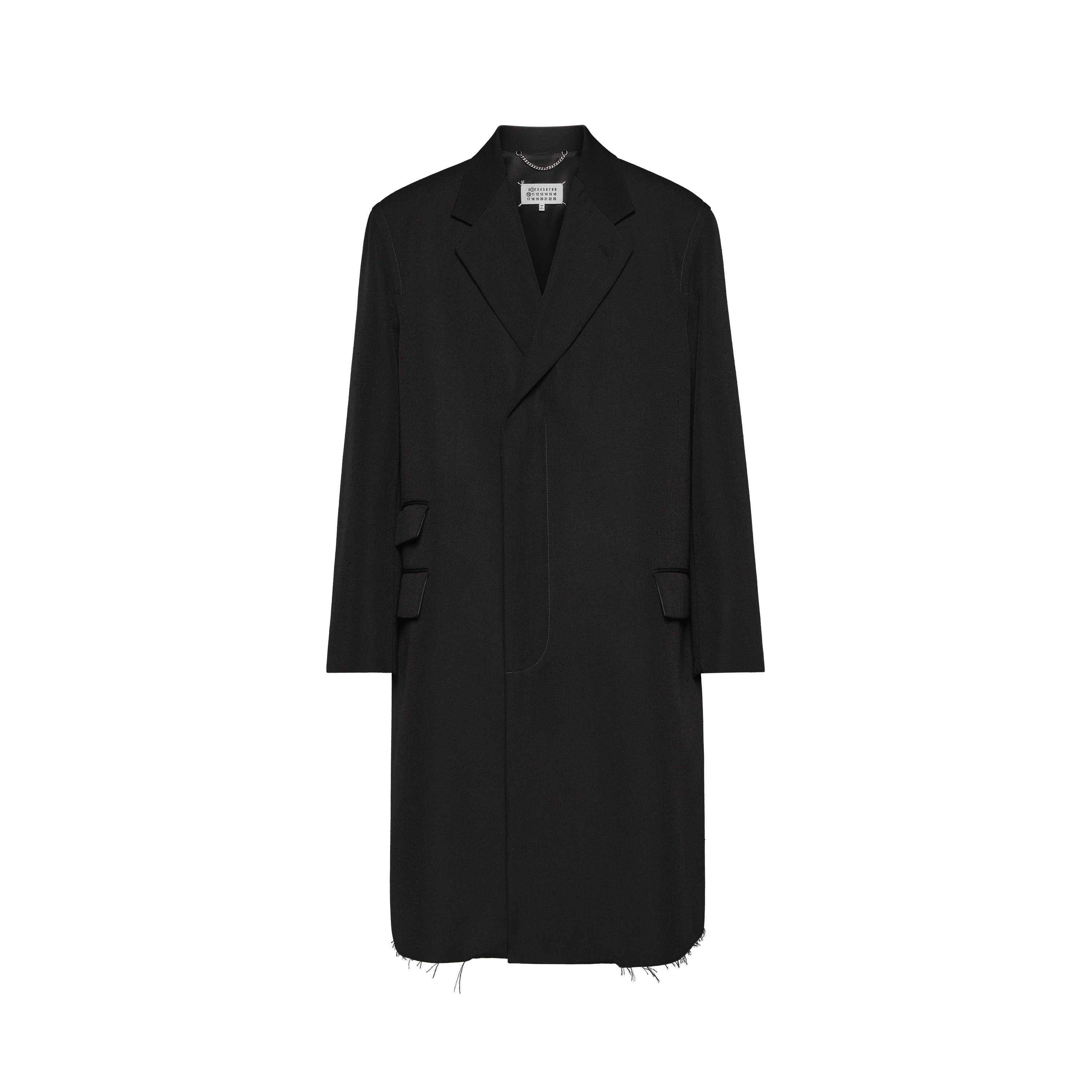 ウール シルクコート