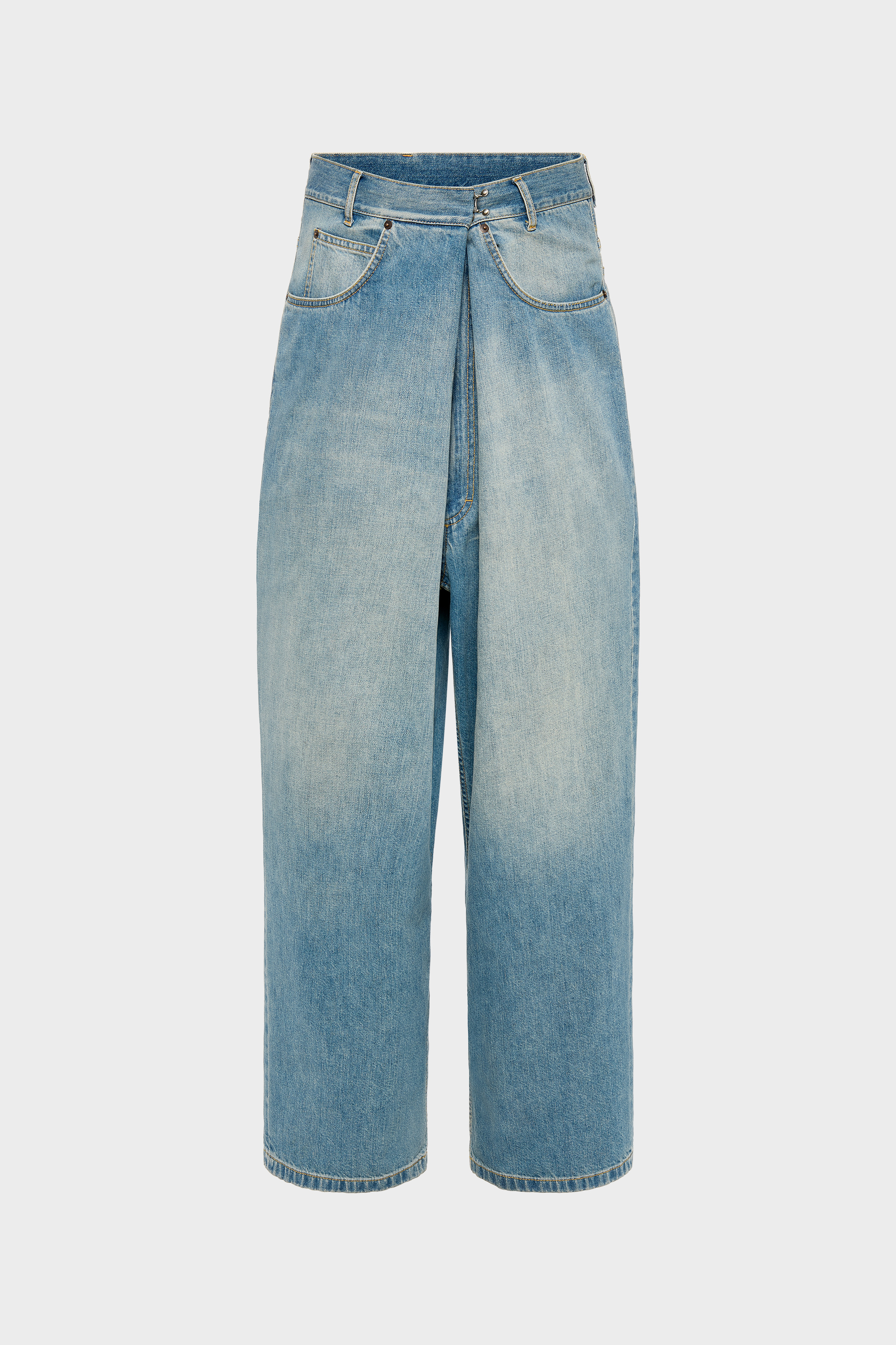 Blue jeans Wrap Denim Jeans | Maison Margiela Official