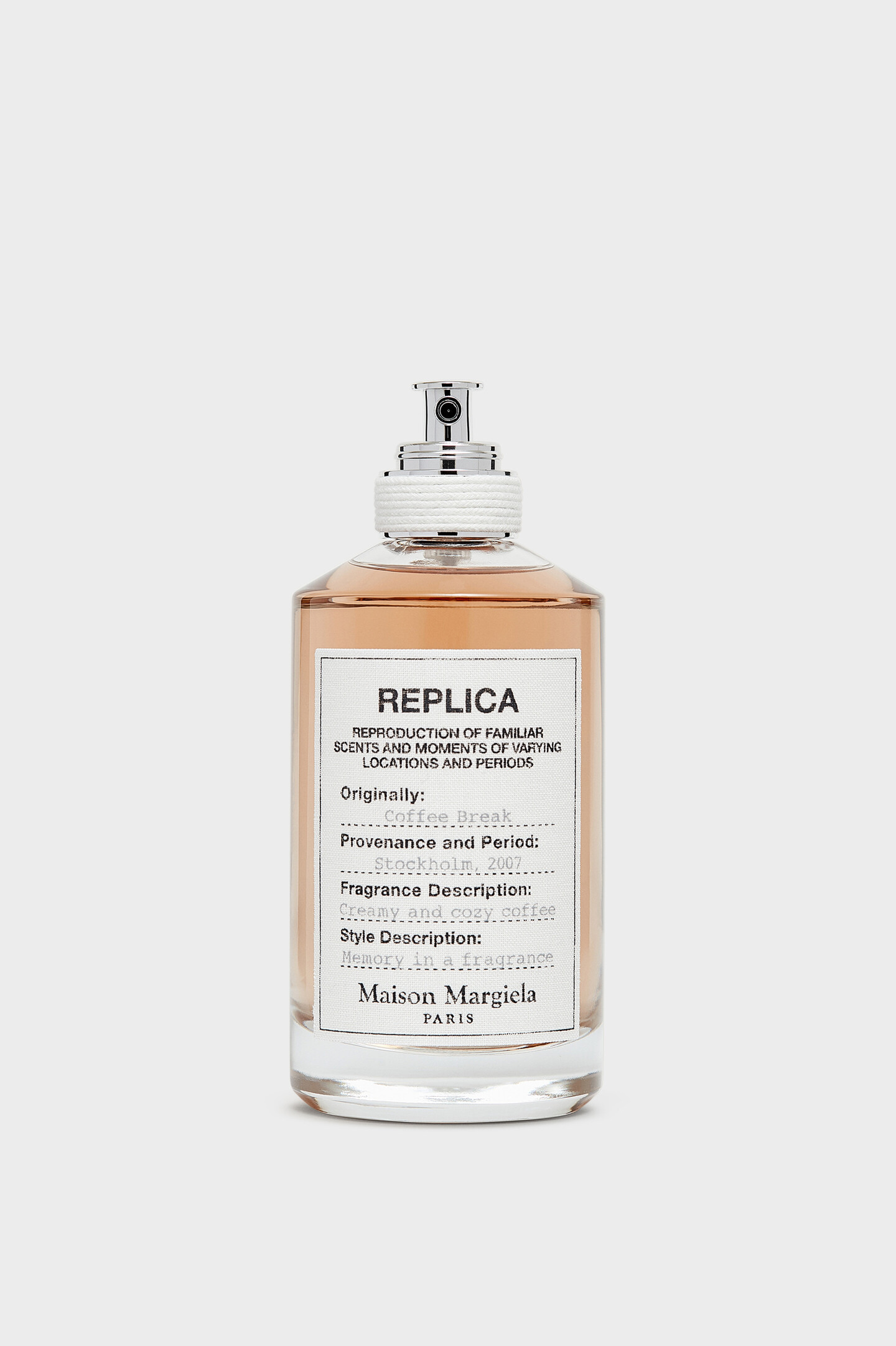 Silver Replica Coffee Break eau de toilette | Maison Margiela Official