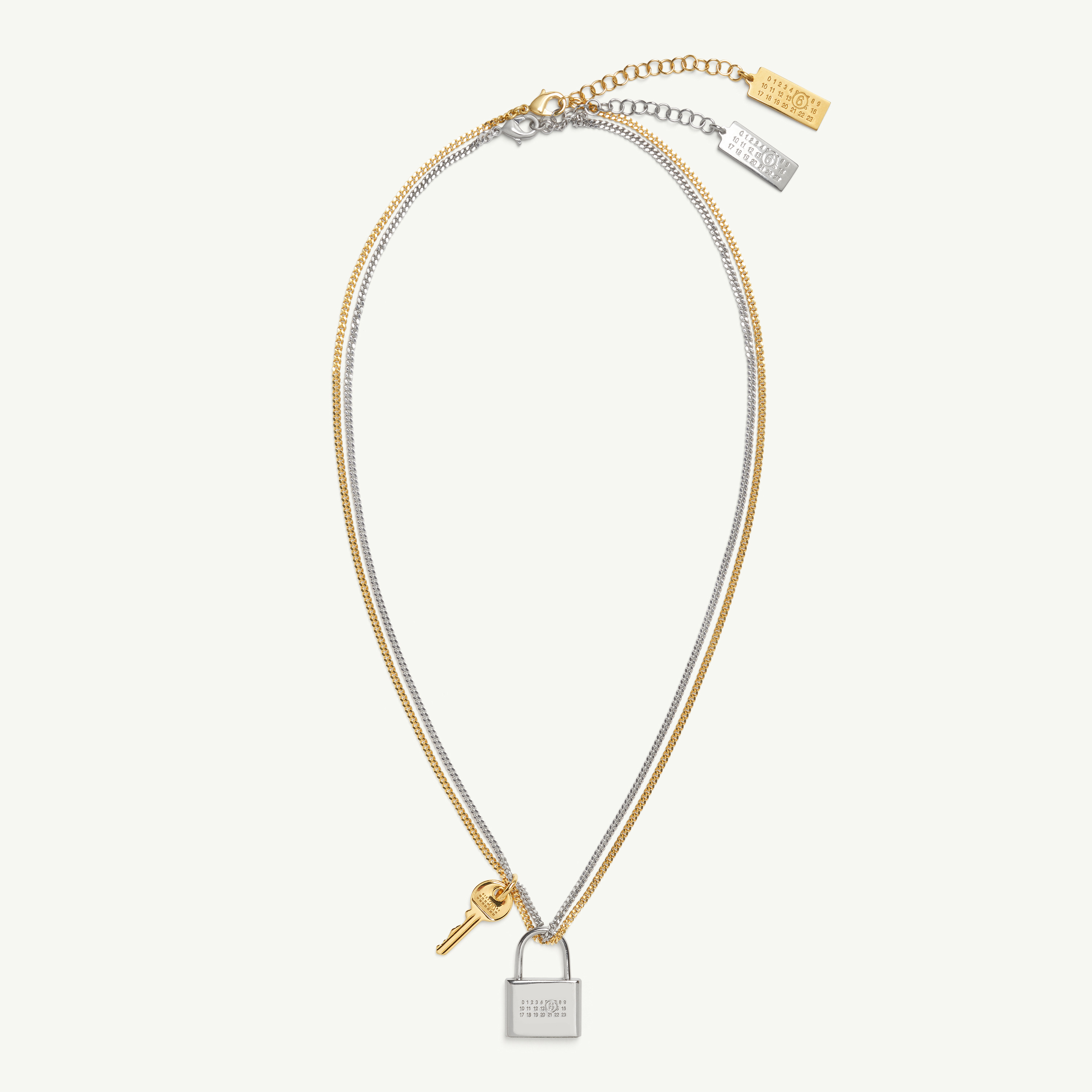 LOCK AND KEY NECKLACE