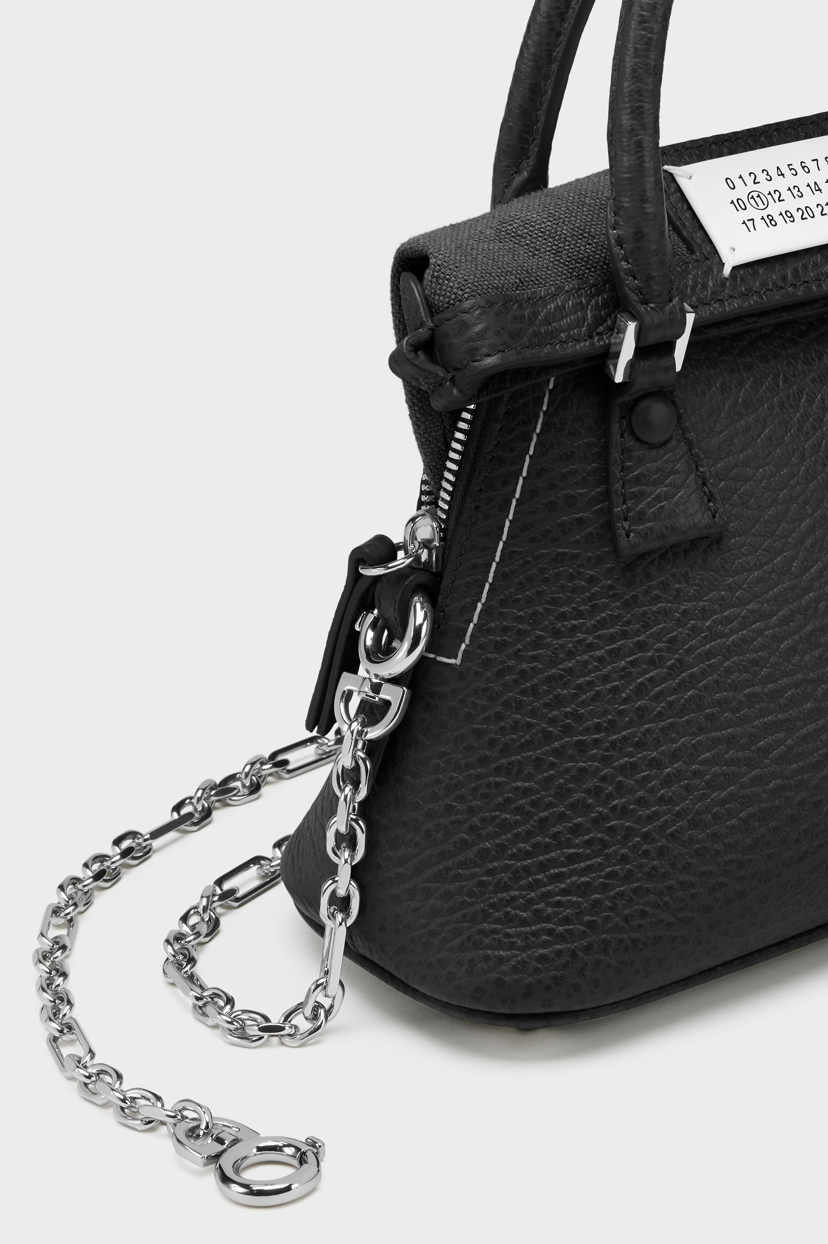 【美品】マルジェラ Maison Margiela 5ac マイクロ 5AC マイクロ ブラック 黒[S56WG0081P4455T8013] 5AC Classique
