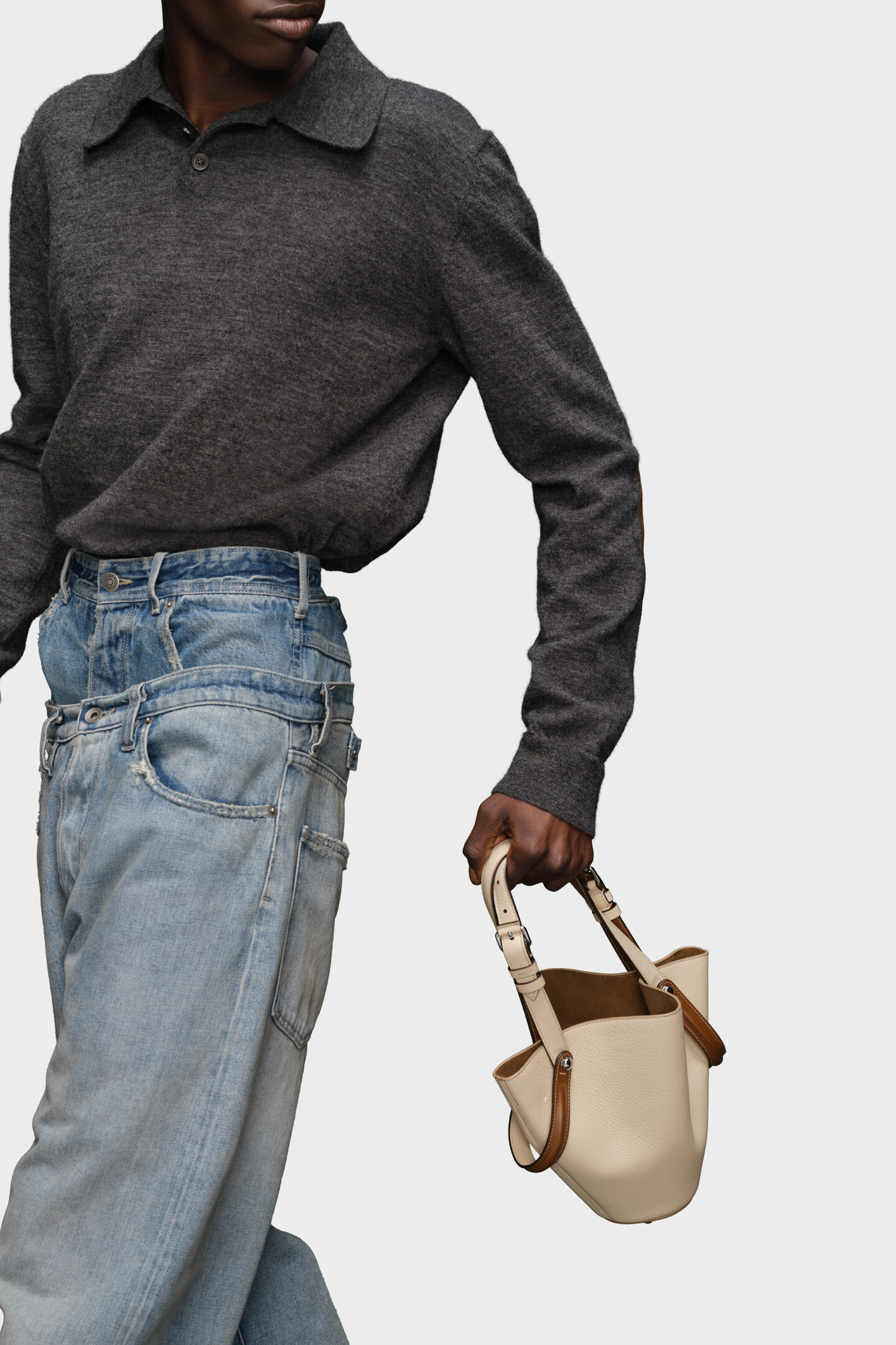 Maison Margiela フェイクスエード ヴィンテージ風 ボディバック Maison Margiela（メゾンマルジェラ） Maison Margiela 11 メゾン
