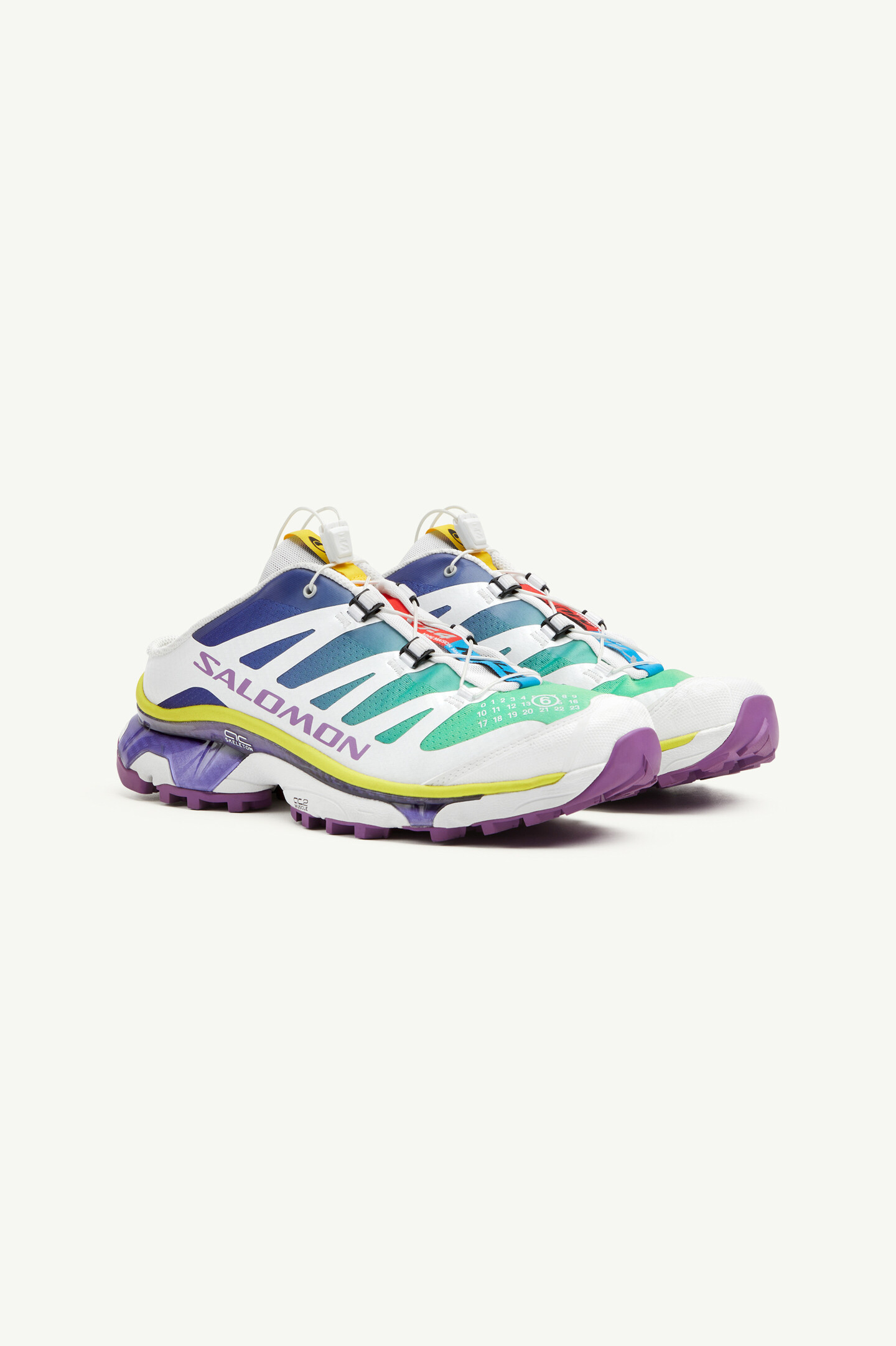 Yellow MM6 Maison Margiela x Salomon XT-4 MULES | MM6 Official