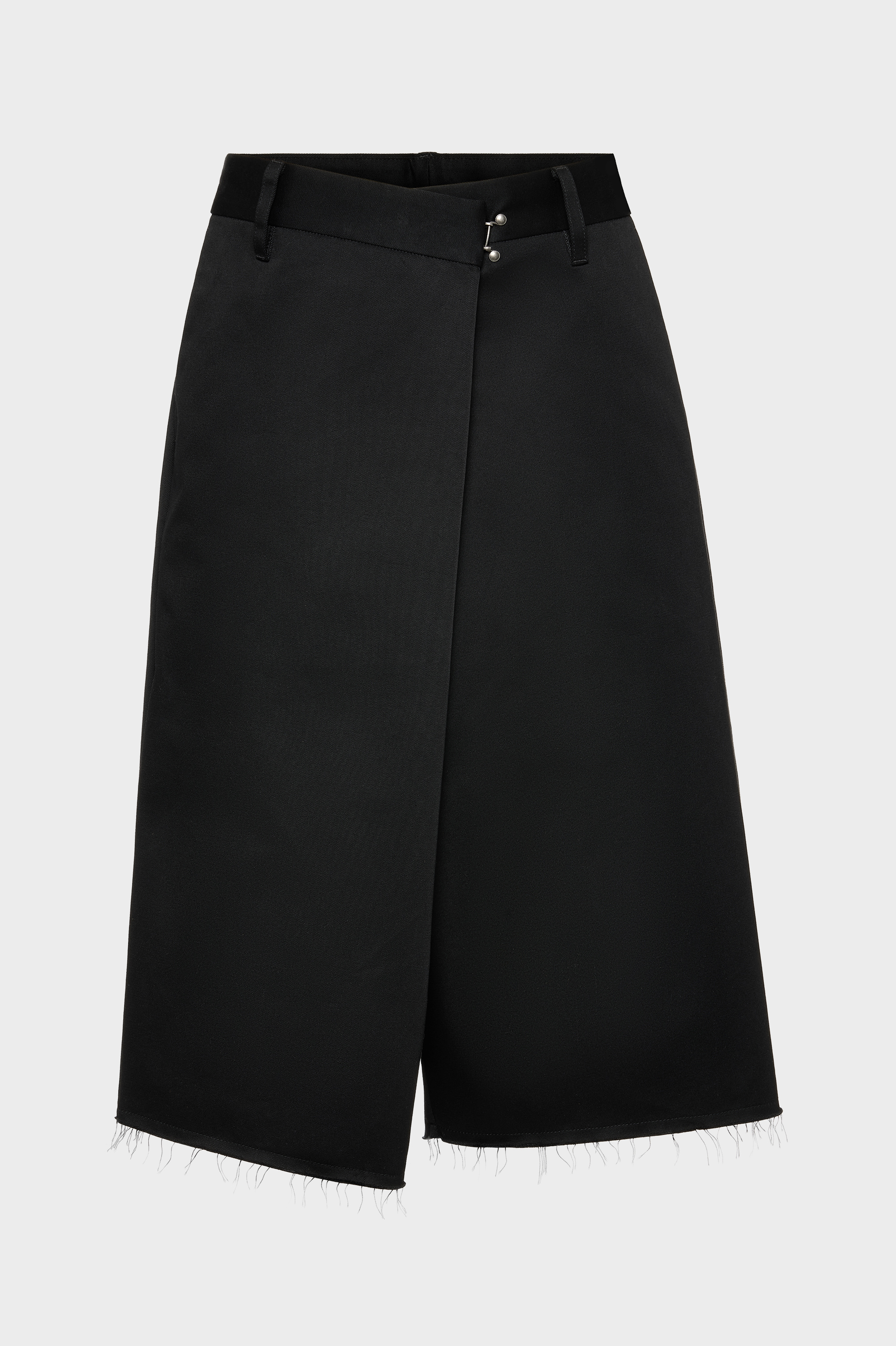 Black Wrap Shorts | Maison Margiela Official