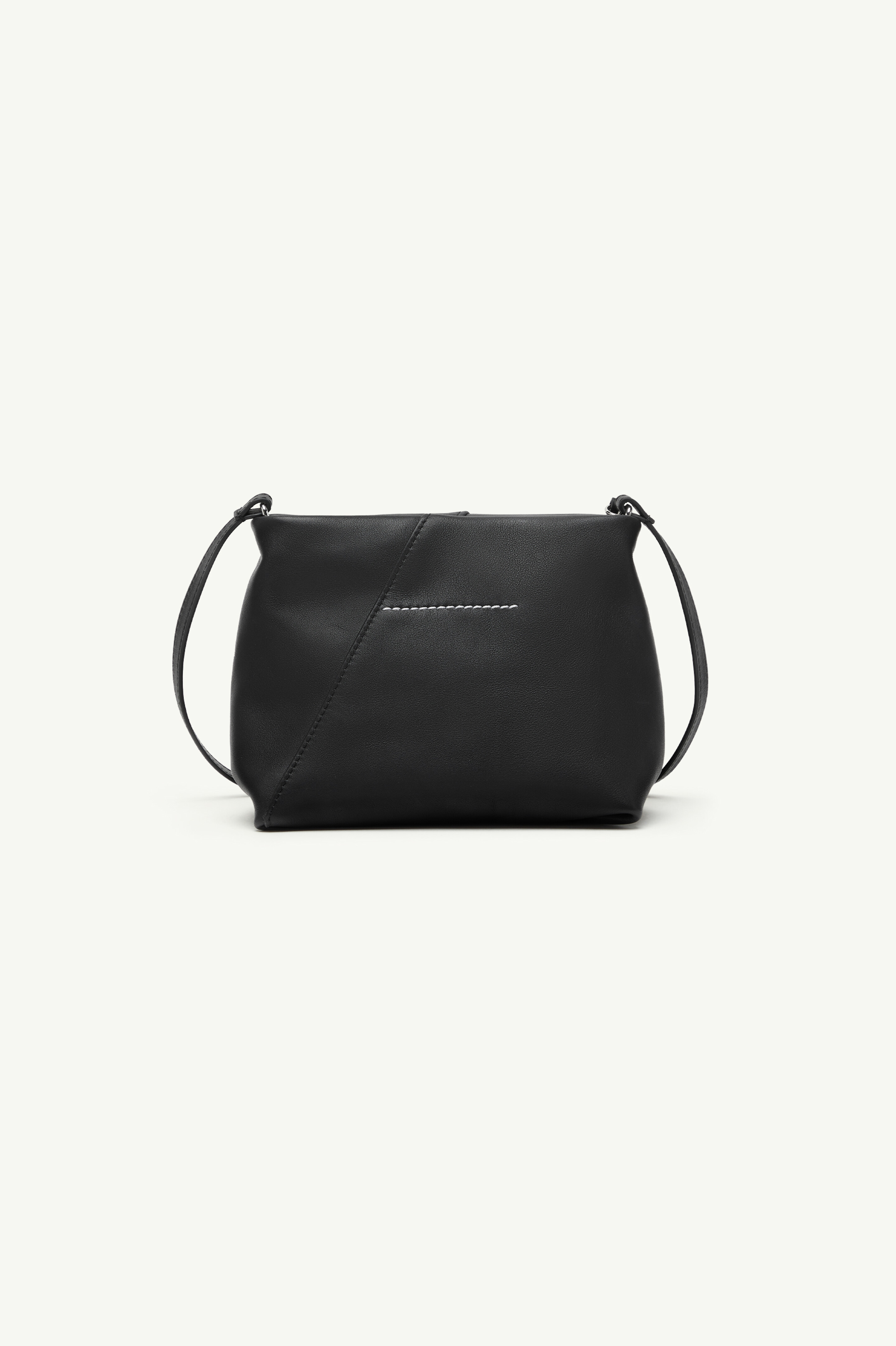 FOLDED J SHOULDER BAG